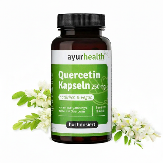 Ayurhealth Quercetin Capsules – 250 mg (Natural & Vegan